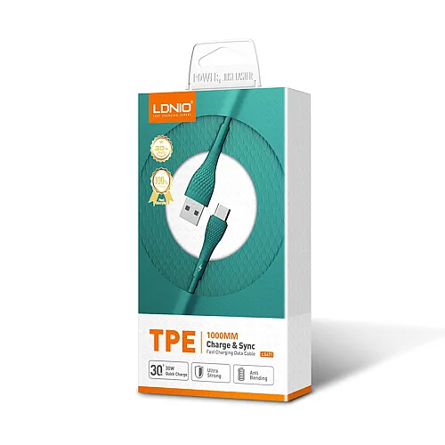 Kabel Ldnio LS671 30W USB na iPhone Lightning sivi 1m