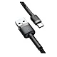 Kabel Baseus cafule HW Quick Charging Type-C 40W 1m sivo crni