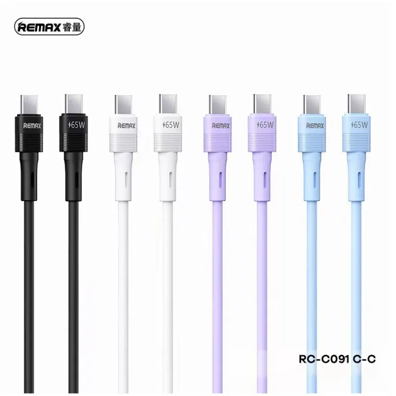 Kabel Remax Leya RC-C091 Type-C na Type-C 65W PD Fast Charging beli 1m