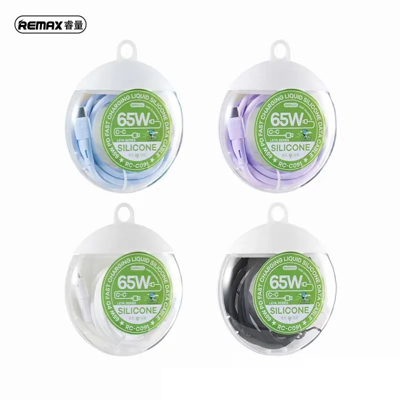Kabel Remax Leya RC-C091 Type-C na Type-C 65W PD Fast Charging beli 1m